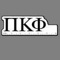 6" Ruler W/ Pi Kappa Phi